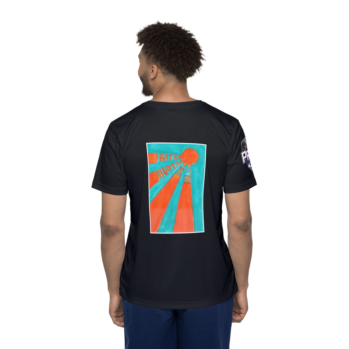 "All are welcome here"/"Hate hurts us all" - Pride Month 2025 Jersey (unisex cut)