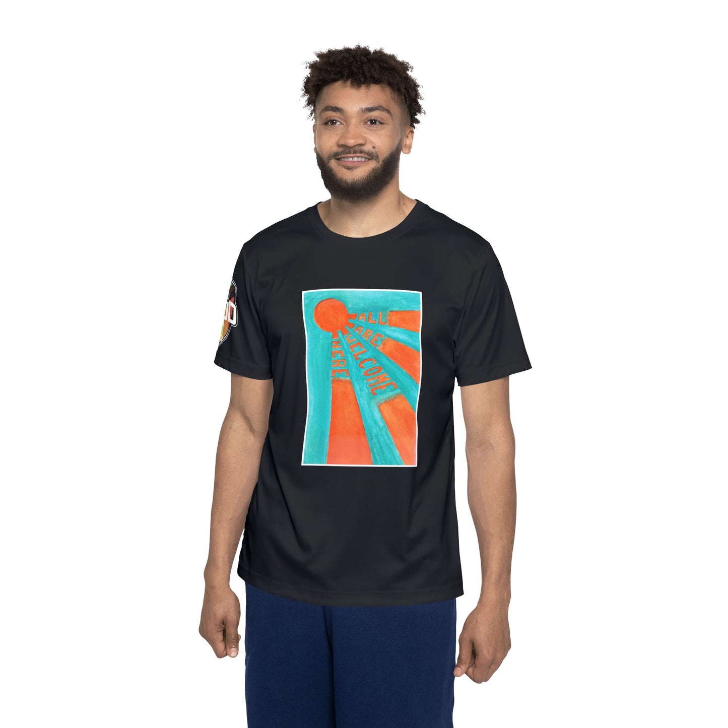 "All are welcome here"/"Hate hurts us all" - Pride Month 2025 Jersey (unisex cut)