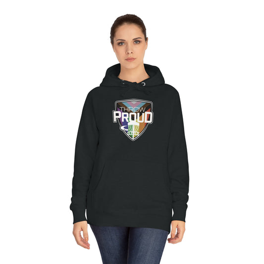 Progress Pride logo pull-over hoodie