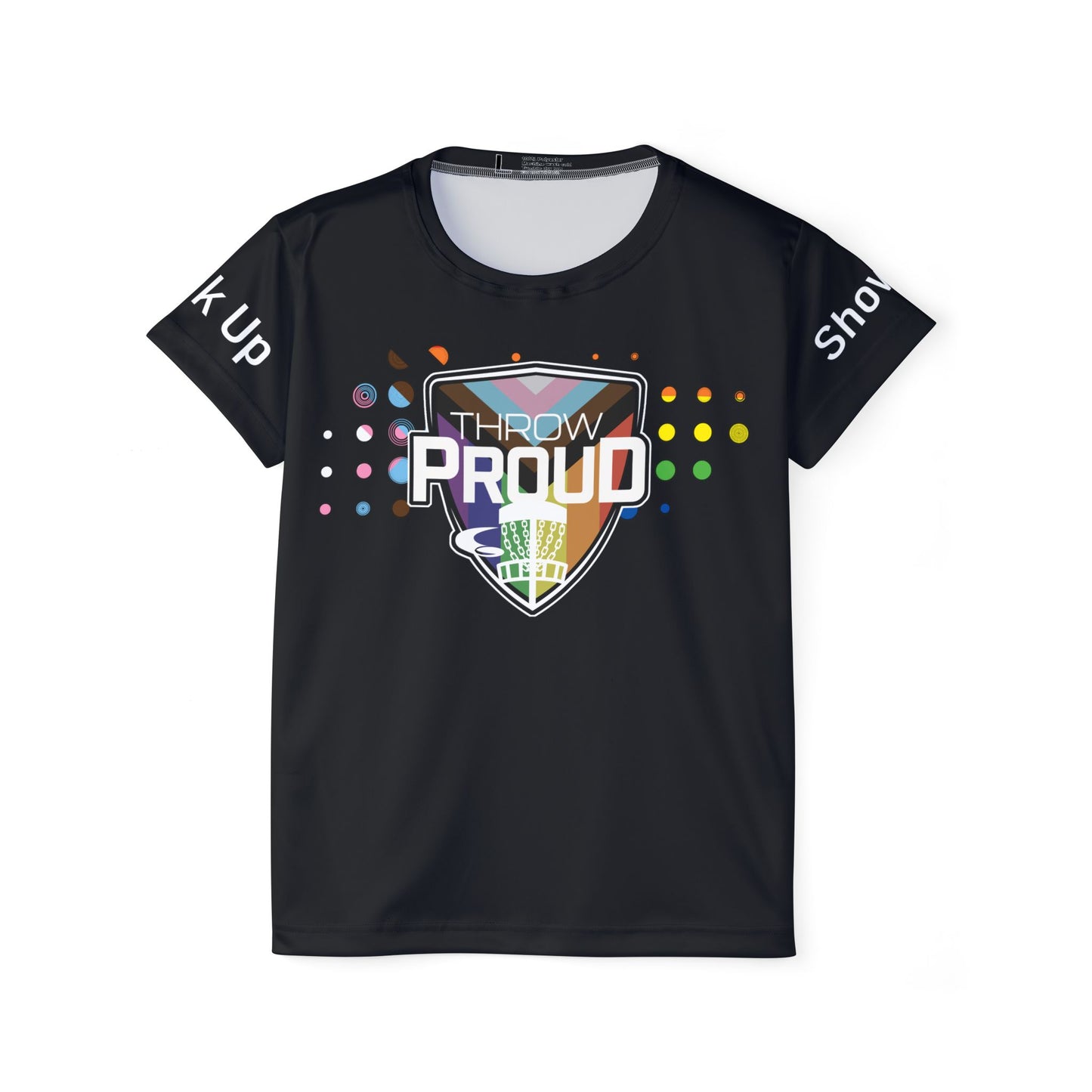 Progress Pride logo jersey v3 - feminine cut